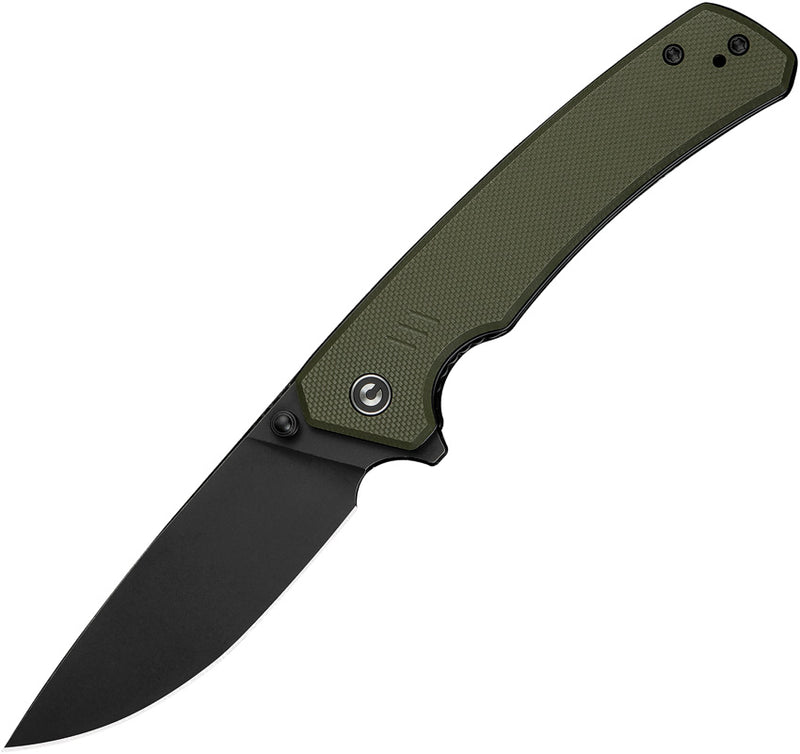 Civivi Merit OD Green G10 (3.28" Black Stonewashed 14C28N) Folding Knife [C24012-2] - product view 1