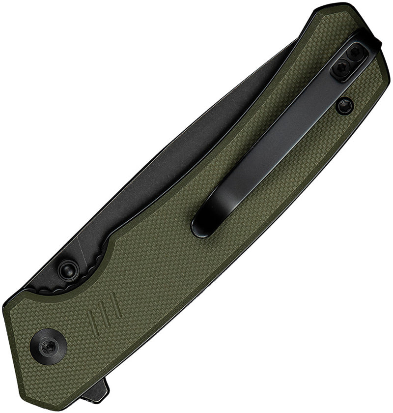 Civivi Merit OD Green G10 (3.28" Black Stonewashed 14C28N) Folding Knife [C24012-2] - product view 2