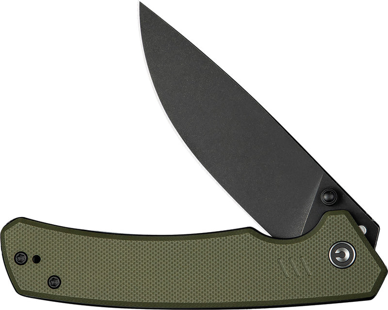 Civivi Merit OD Green G10 (3.28" Black Stonewashed 14C28N) Folding Knife [C24012-2] - product view 4