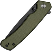 Civivi Merit OD Green G10 (3.28" Black Stonewashed 14C28N) Folding Knife [C24012-2] - product view 6