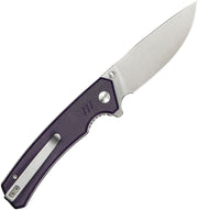 Civivi Merit Purple Canvas Micarta (3.28" Satin Finished 14C28N) Folding Knife [C24012-3] - product view 3