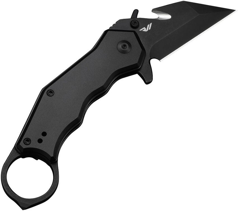Civivi Amaroq Button Lock Black Folding Knife [C240182]