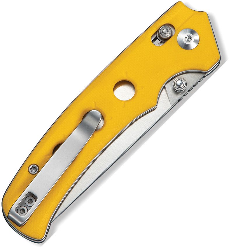 Civivi Noctis Crossbar Lock Yellow Folding Knife [C24020C-2]