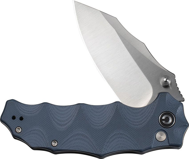Civivi Natterjack Button Lock Blue Folding Knife [C24028-2]
