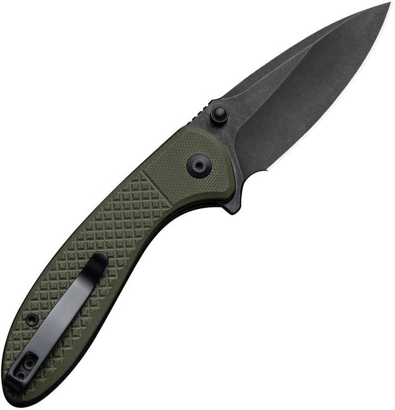 Civivi Faeger Button Lock OD Folding Knife [C24031-2]