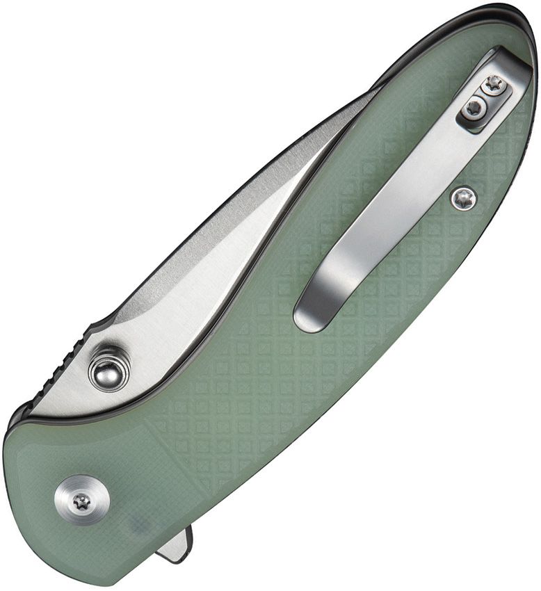 Civivi Faeger Button Lock Jade Folding Knife [C24031-3]