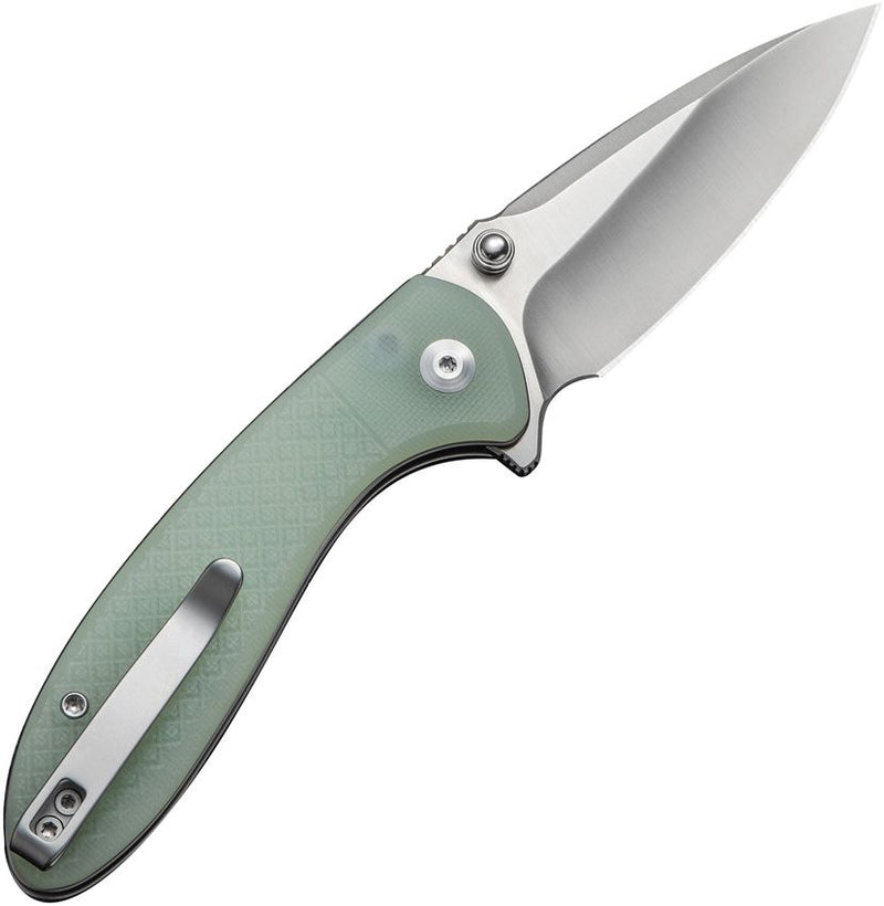 Civivi Faeger Button Lock Jade Folding Knife [C24031-3]