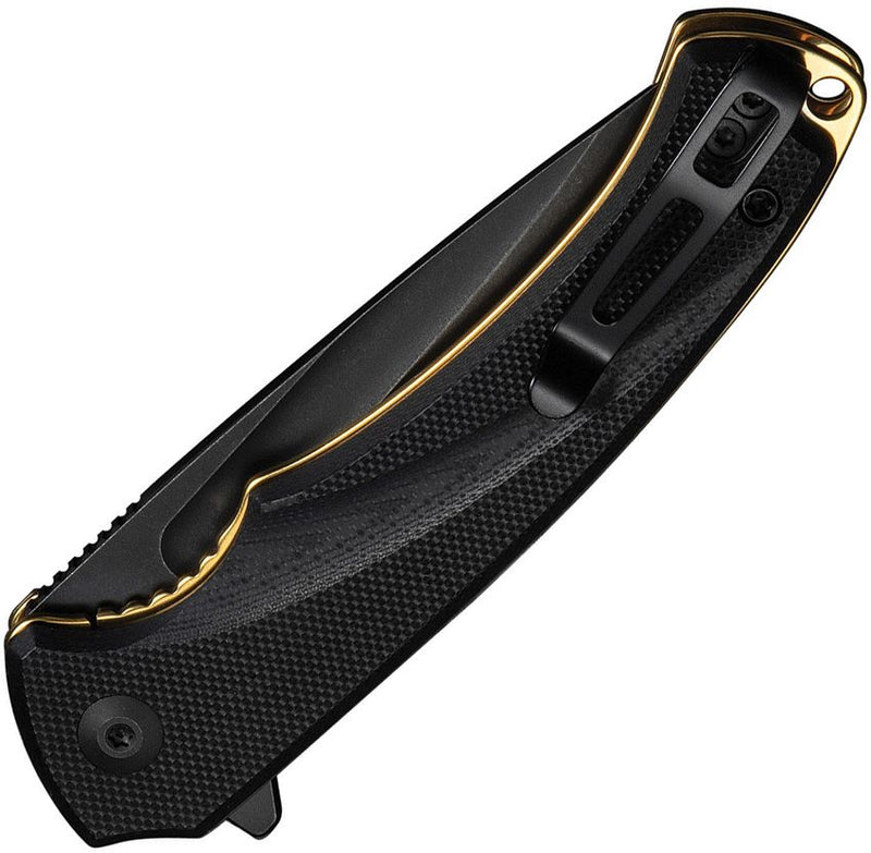 Civivi Voidflare Linerlock Black Folding Knife [C24040-1]