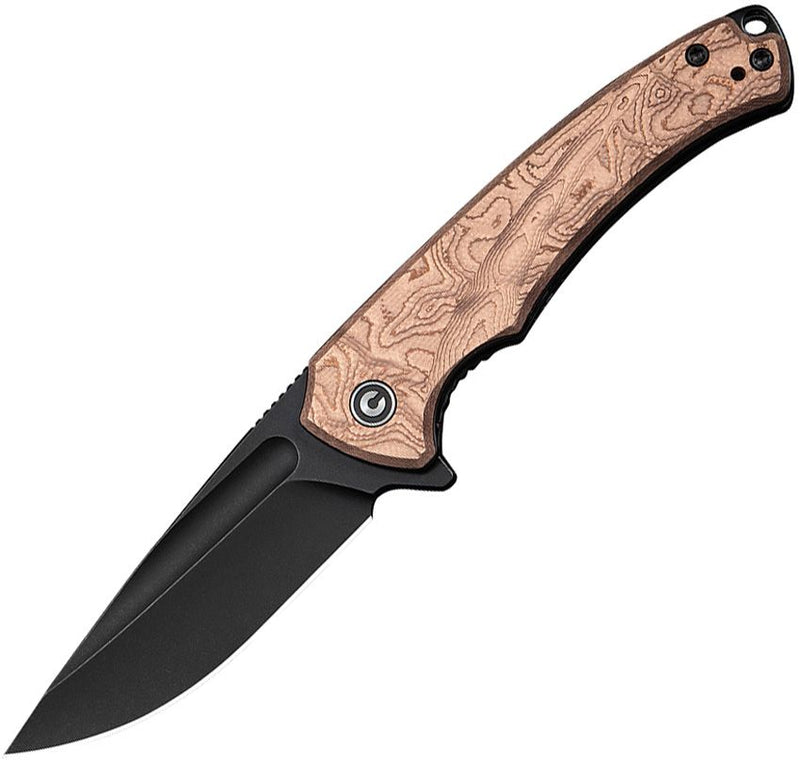 Civivi Voidflare Linerlock Copper Folding Knife [C24040-3]