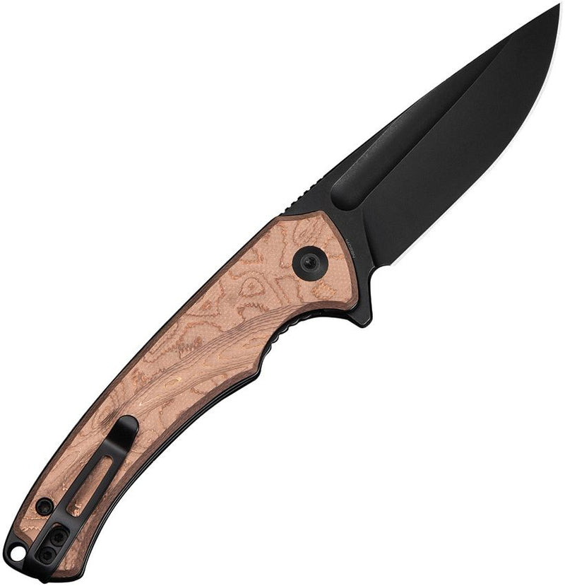 Civivi Voidflare Linerlock Copper Folding Knife [C24040-3]