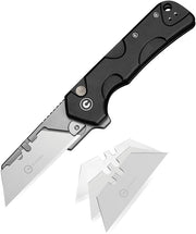 Civivi Pulsara Utility Purple Aluminum 6Cr13 Utility Knife [C24041F-1] - product view 1