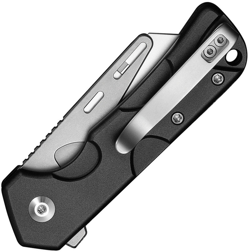 Civivi Pulsara Utility Purple Aluminum 6Cr13 Utility Knife [C24041F-1] - product view 2
