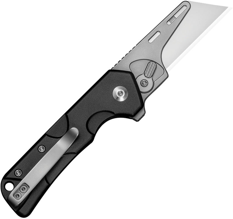 Civivi Pulsara Utility Purple Aluminum 6Cr13 Utility Knife [C24041F-1] - product view 3