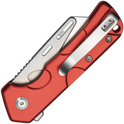 Civivi Pulsara Utility Red Aluminum 6Cr13 Utility Knife [C24041F-2] - product view 2