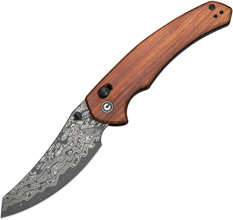 Civivi Sixgill Crossbar Lock Brn Wood Folding Knife [C24050-DS1]