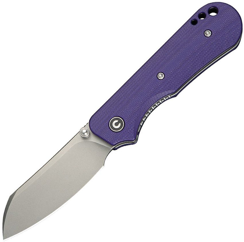 Civivi Crabby Linerlock Purple Folding Knife [C24055-2]