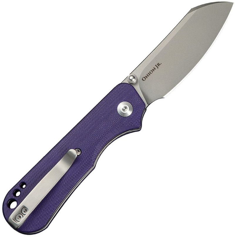 Civivi Crabby Linerlock Purple Folding Knife [C24055-2]