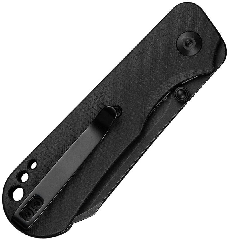 Civivi Crabby Linerlock Black Folding Knife [C24055-3]