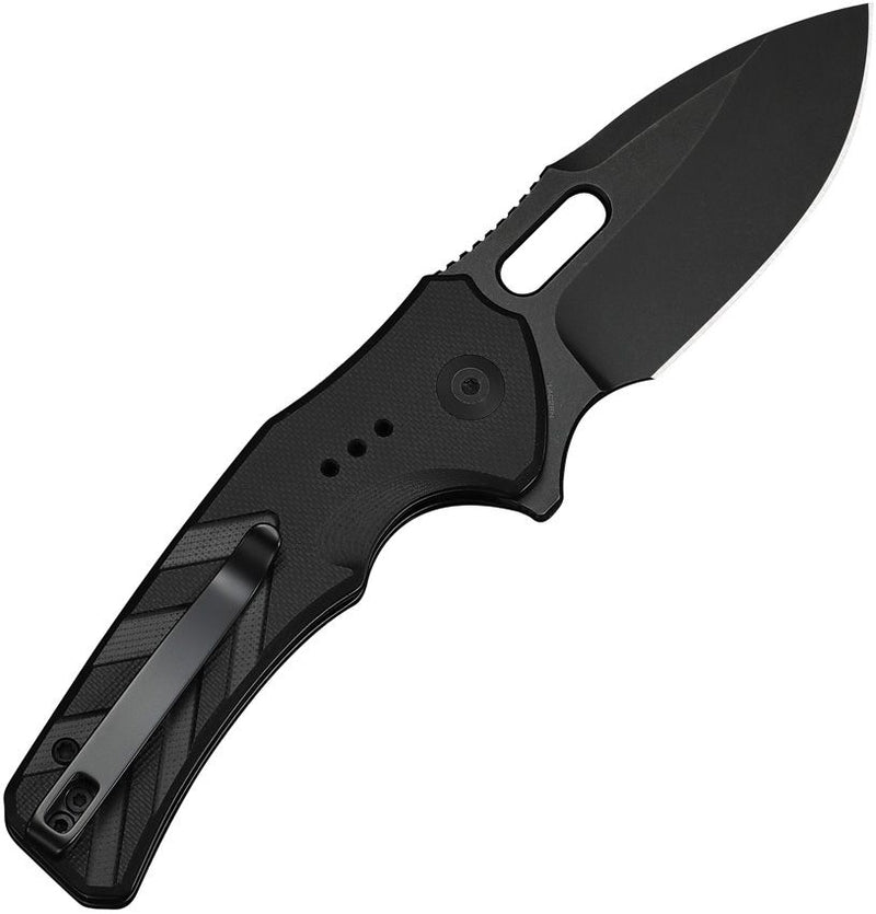 Civivi Vexron Button Lock Black G10 Folding Knife [C24066-1]
