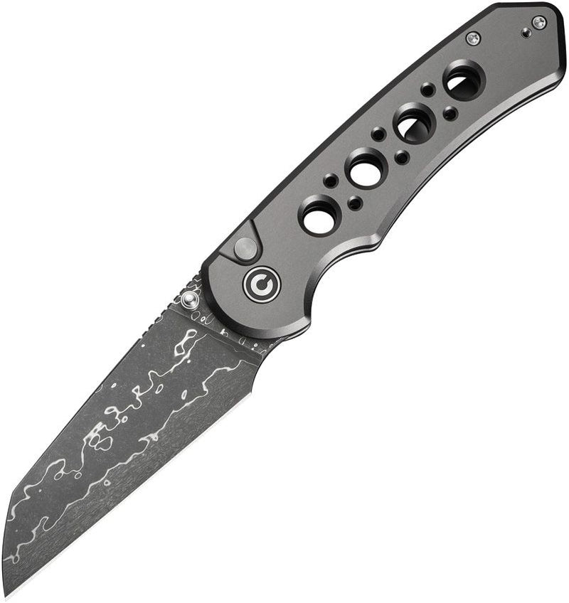Civivi Pragma Prime Button Lock Gry Folding Knife [C24067-DS1]