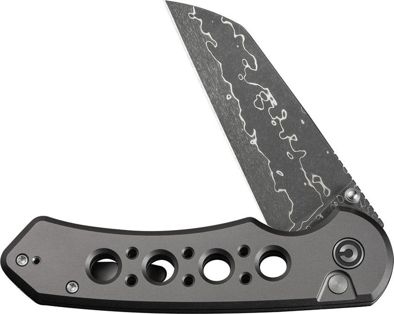 Civivi Pragma Prime Button Lock Gry Folding Knife [C24067-DS1]