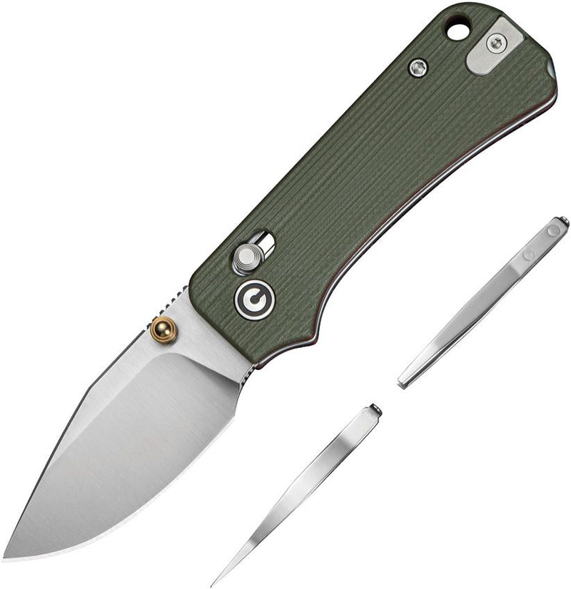 Civivi Baby Banter 2 Crossbar Lock Folding Knife [C24074-1]