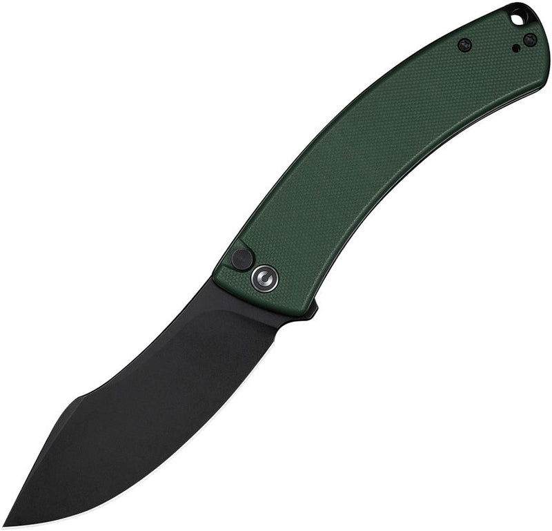 Civivi Outlaw Muk Button Lock Green Folding Knife [C24079-3]