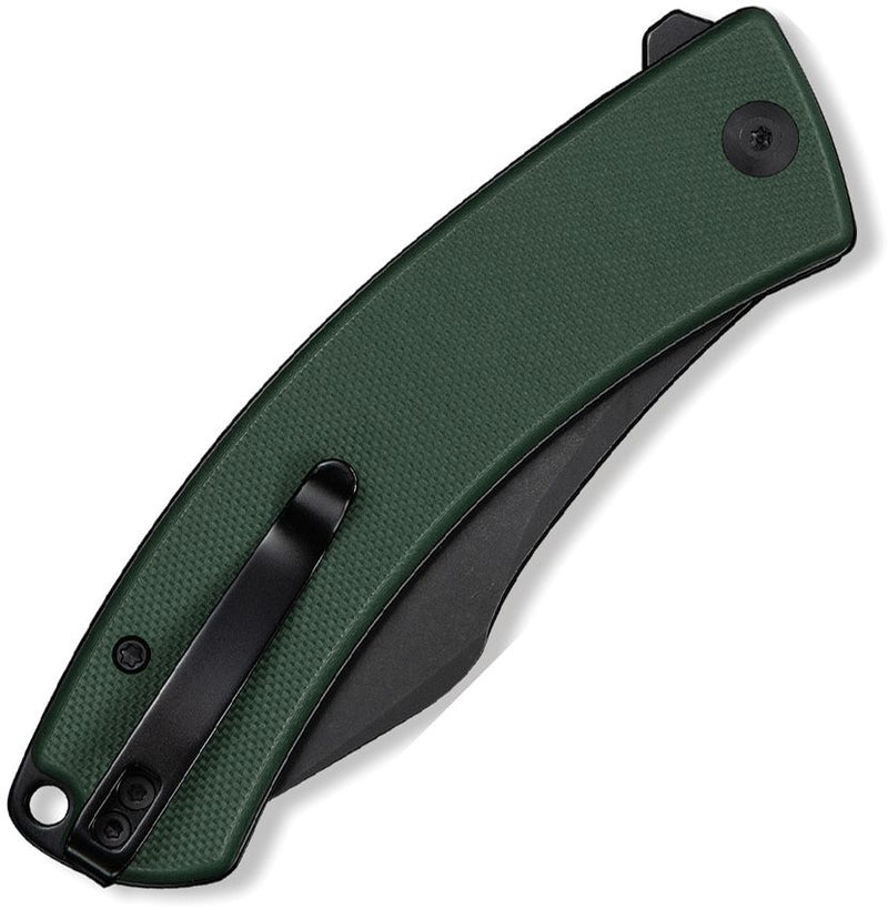 Civivi Outlaw Muk Button Lock Green Folding Knife [C24079-3]