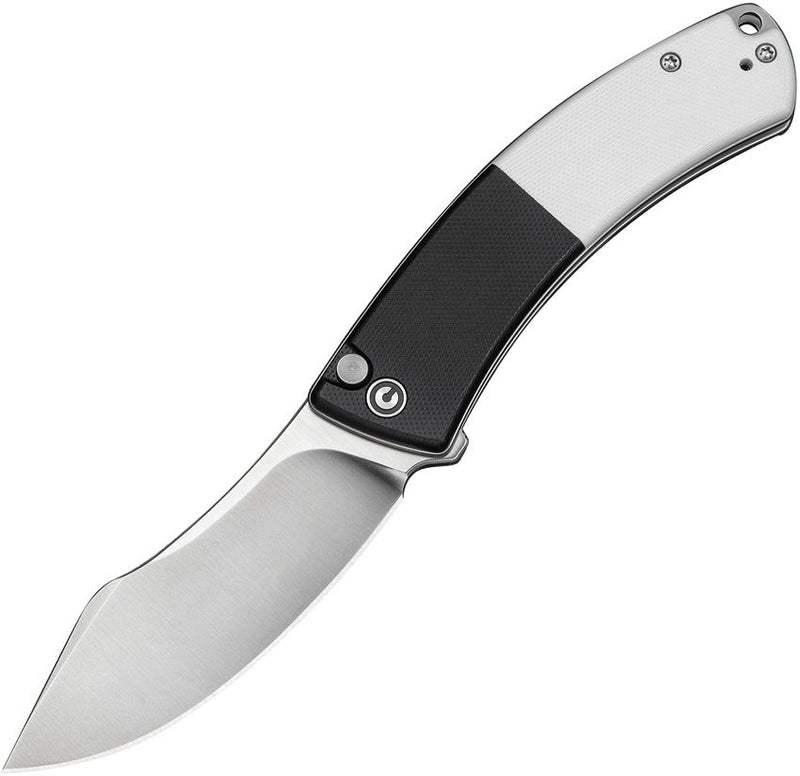 Civivi Outlaw Muk Button Lock Black Folding Knife [C24079-4]