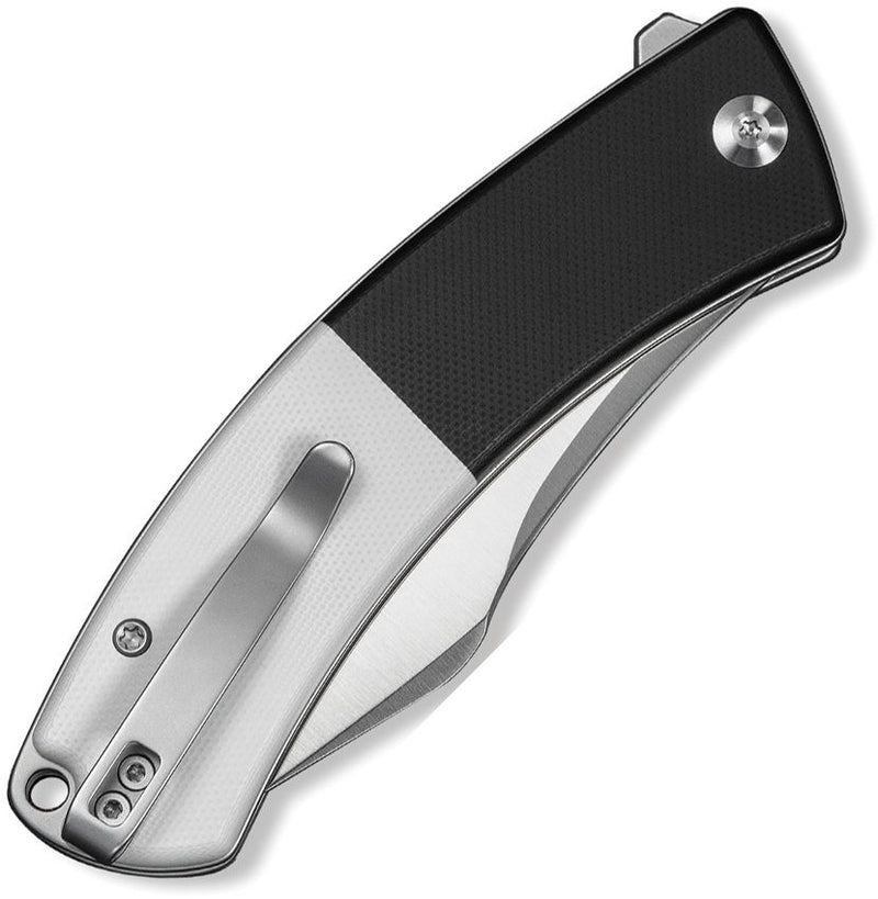 Civivi Outlaw Muk Button Lock Black Folding Knife [C24079-4]