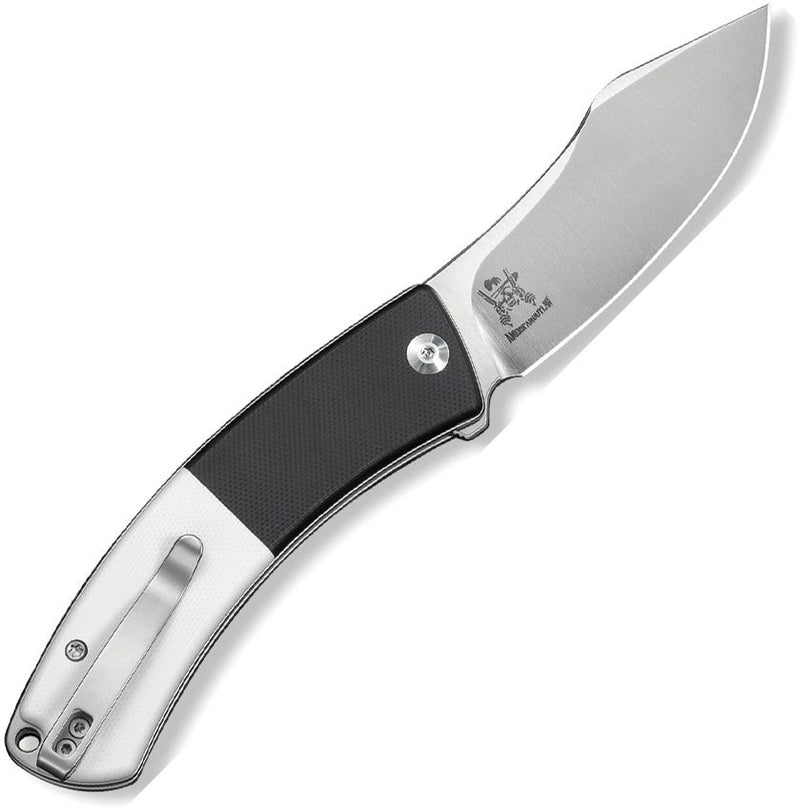 Civivi Outlaw Muk Button Lock Black Folding Knife [C24079-4]