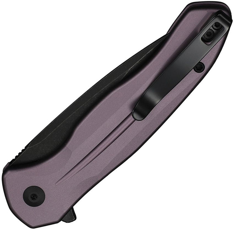 Civivi Kitefin Button Lock Purple Al Folding Knife [C24091-3]