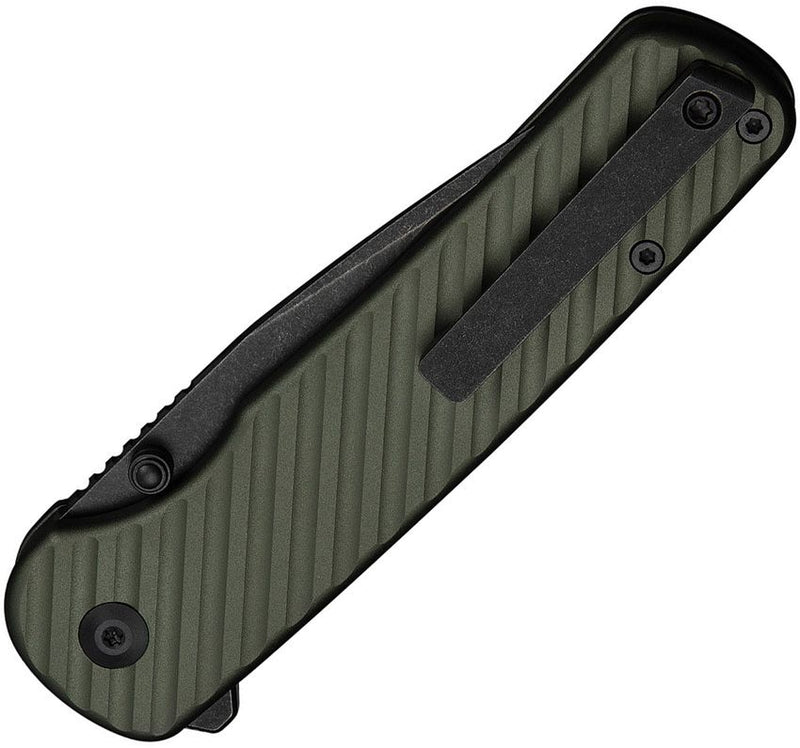 Civivi Iron Tide Button Lock Green Folding Knife [C25011-2]