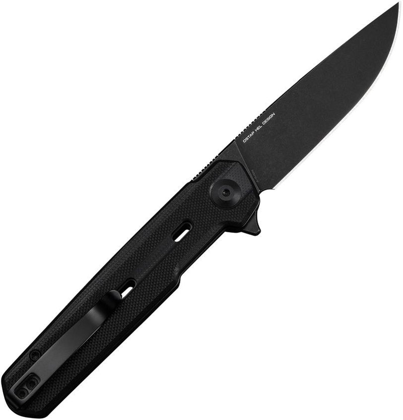 Civivi Navo Linerlock Black G10 Folding Knife [C25015A1]