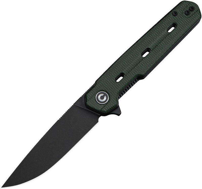Civivi Navo Linerlock Green Micarta Folding Knife [C25015A2]