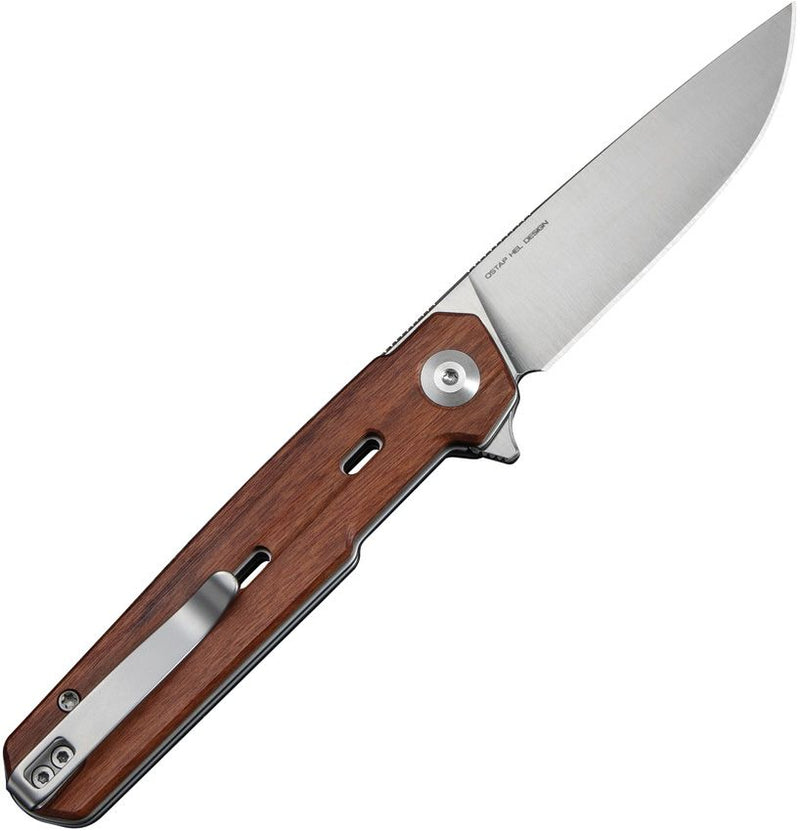Civivi Navo Linerlock Wood Folding Knife [C25015B-1]