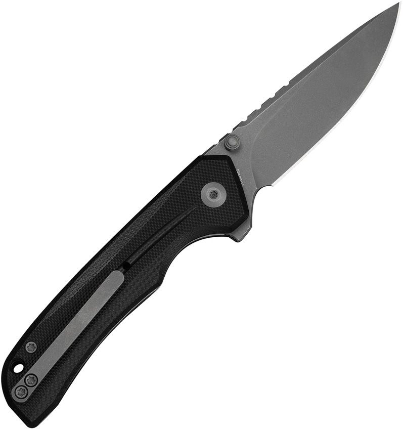 Civivi Tarask Button Lock Black G10 Folding Knife [C25023C-1]