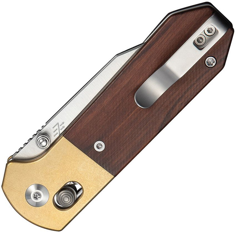 Civivi Yonder Crossbar Lock Wood Folding Knife [C25026-1]
