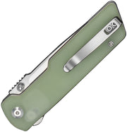 Civivi Zygon Natural (Blue Glow-in-the-Dark) G10 (3.24" Satin Finished Nitro-V) Folding Knife [C25035-1] - product view 2