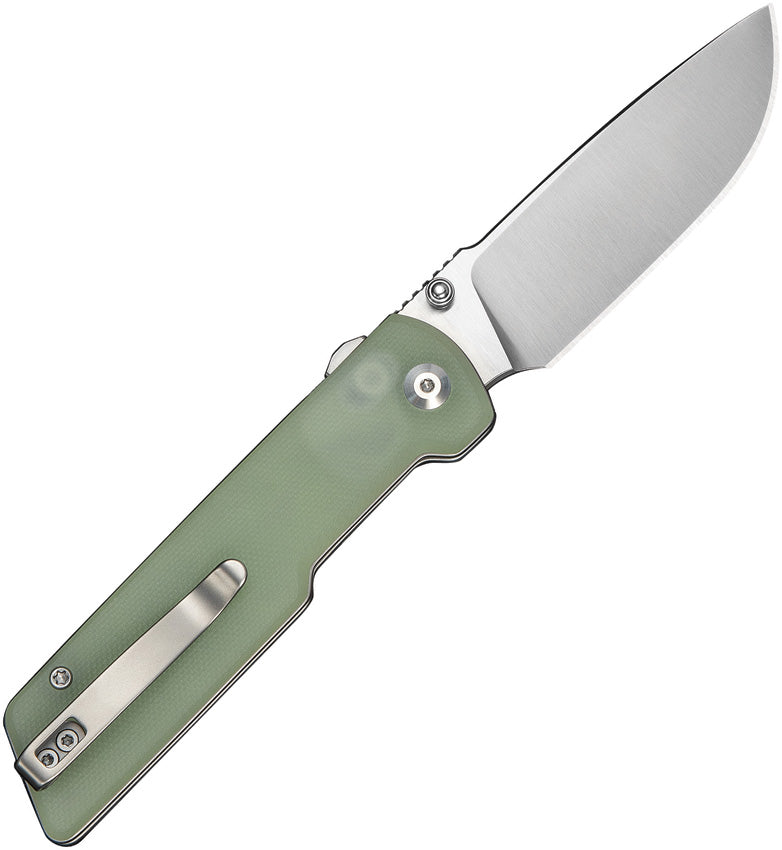 Civivi Zygon Natural (Blue Glow-in-the-Dark) G10 (3.24" Satin Finished Nitro-V) Folding Knife [C25035-1] - product view 3