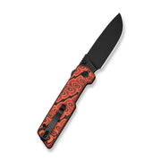 Civivi Zygon Orange, Black Micarta (3.24" Black Stonewashed Nitro-V) Folding Knife [C25035-2] - product view 6
