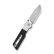 Civivi Zygon White, Black G10 (3.24" Satin Finished Nitro-V) Folding Knife [C25035C-1] - product view 6