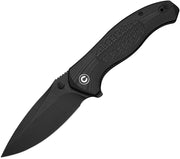 Civivi Vyrent Black G10 (3.48" Black Stonewashed Nitro-X7) Folding Knife [C25037-1] - product view 1
