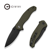 Civivi Vyrent Olive Canvas Micarta (3.48" Black Stonewashed Nitro-X7) Folding Knife [C25037-2] - product view 4