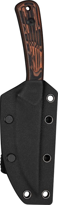 Civivi Carveth Fixed Blade Blk/Org [C25040-2]