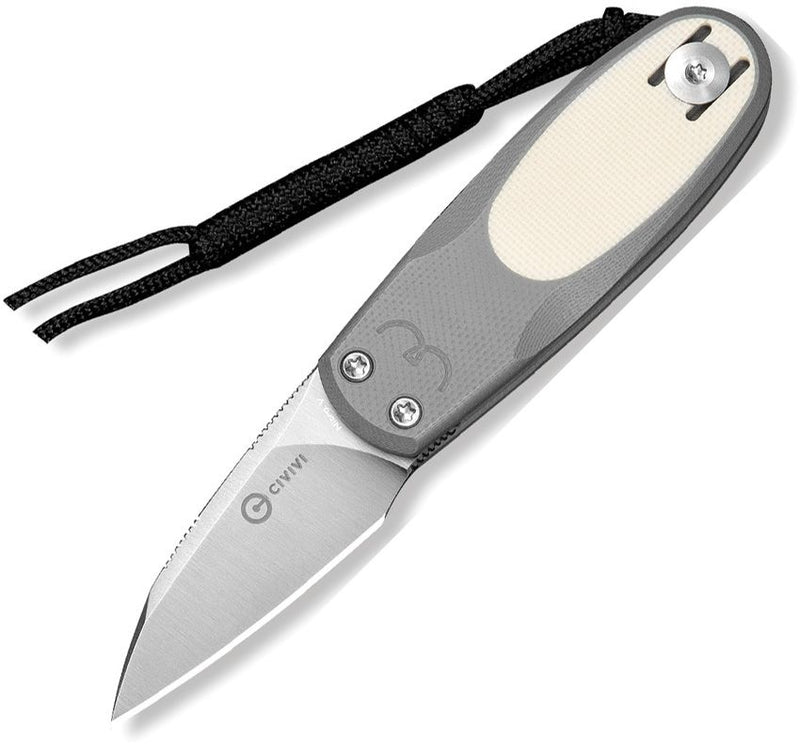 Civivi Purr Slip Joint Gray Folding Knife [C25054-1]