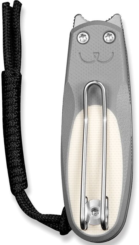Civivi Purr Slip Joint Gray Folding Knife [C25054-1]