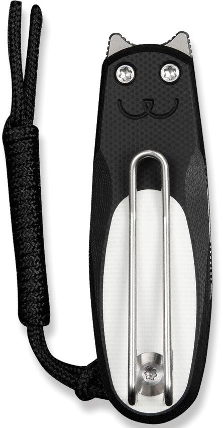 Civivi Purr Slip Joint Blk/White Folding Knife [C25054-2]