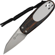 Civivi Purr Orange, Black, White(Each Handle Features Random Color Distribution) G10 Nitro-V Folding Knife [C25054-5] - product view 1