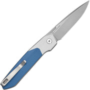Civivi Brr15 Light White, Blue G10 (3.2" Satin Finished Nitro-V) Folding Knife [C25063-1] - product view 3